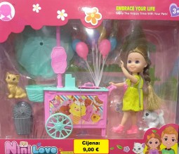 LUTKA  SET-TRGOVINA SLADOLEDOM